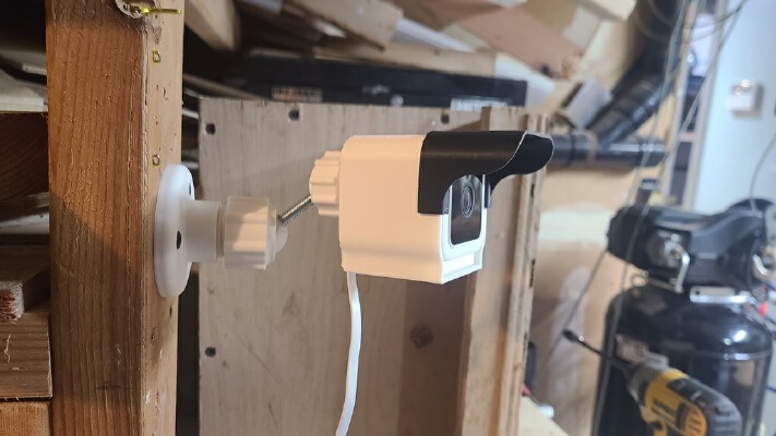 Wyze Cam V3 indoor_outdoor adjustable wall mount | 3d print model