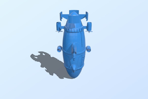 Kilov airship | 3d print model