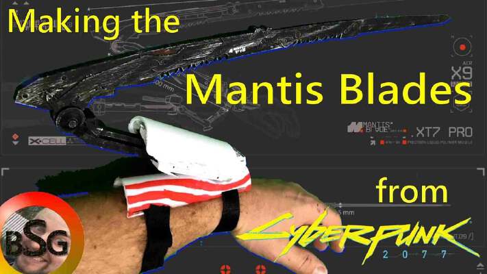Mantis Blades from Cyberpunk 2077 | 3d print model
