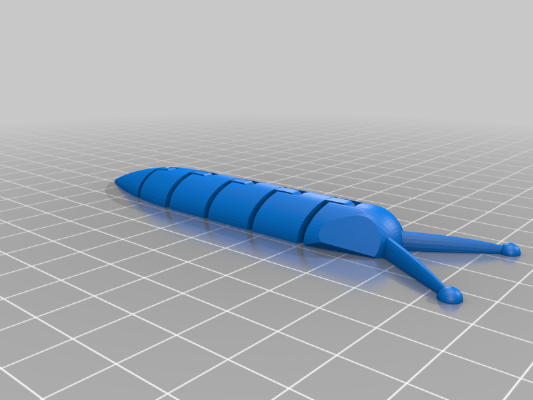 Articulated Slug | 3d print model