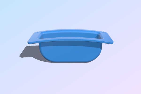 Mazda MX5 NC deeper interior pocket | 3d print model