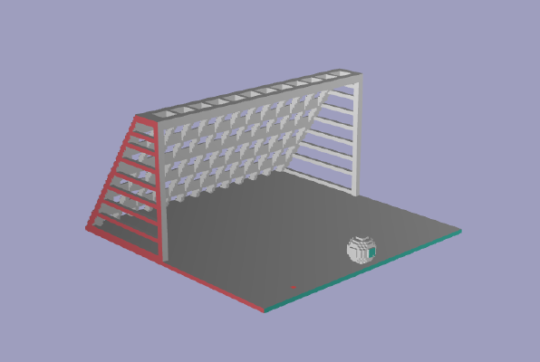 Goal keeper Booth | 3d print model