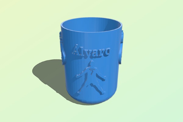 Lapicero Real Madrid Cristiano Ronaldo | 3d print model