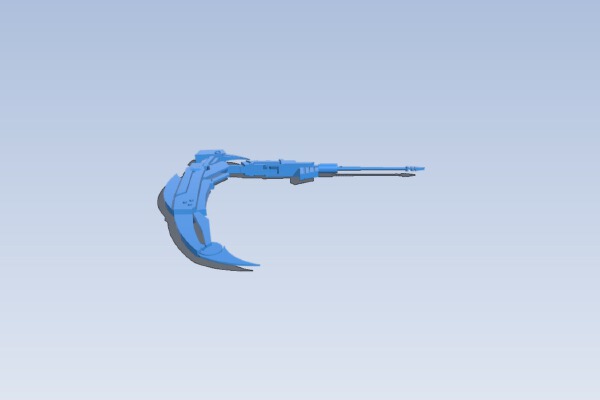 RWBY Crescent Rose | 3d print model