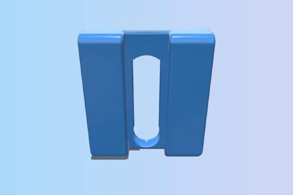 Co2 Cartridge holder with belt loop | 3d print model