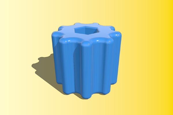 Finger Hex Wrench | 3d print model