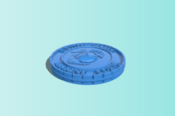 Maker's Coin for USMC | 3d print model