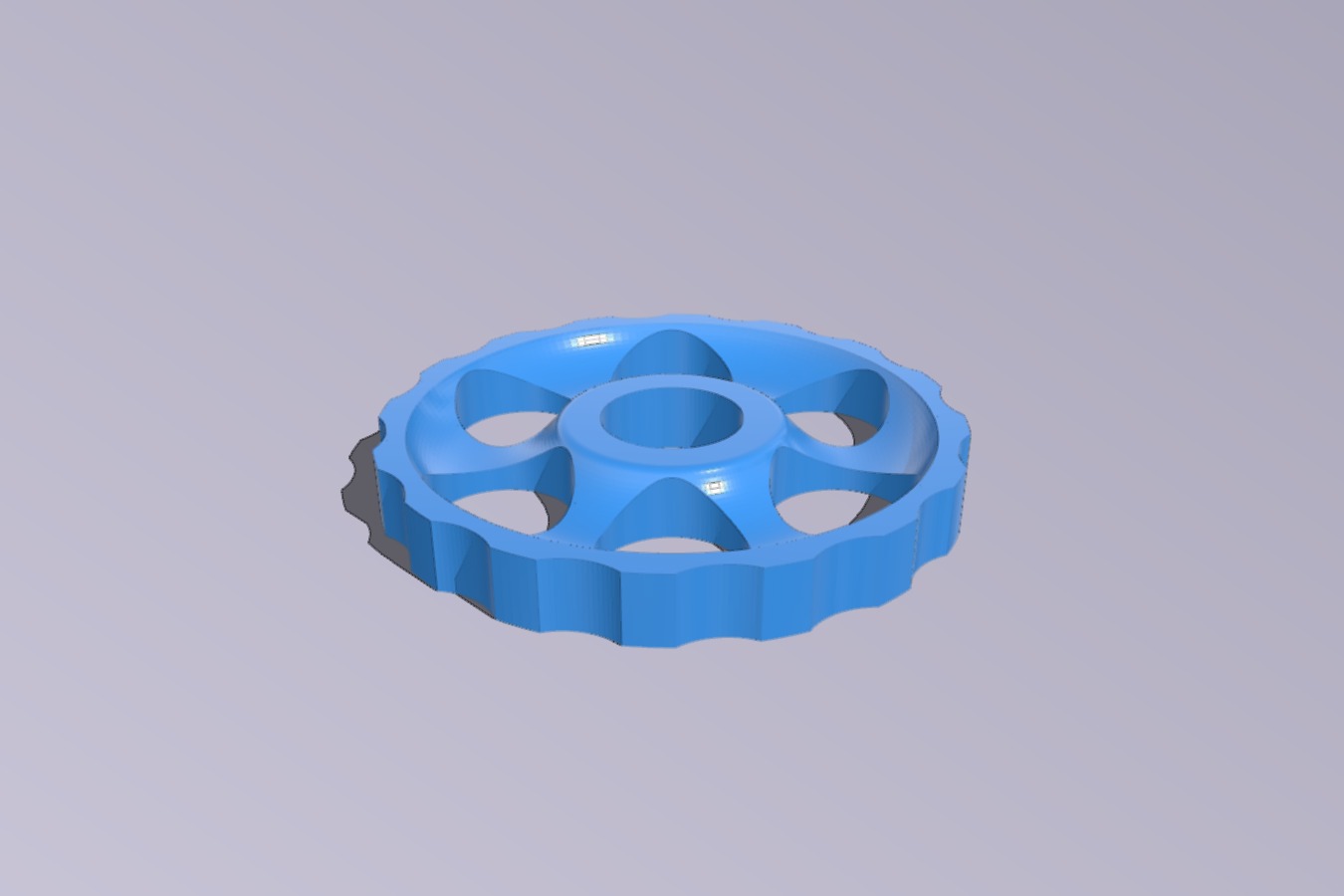 Two Trees Sapphire S Bed leveling wheel