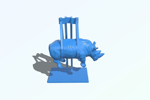 Rhinoceros | 3d print model