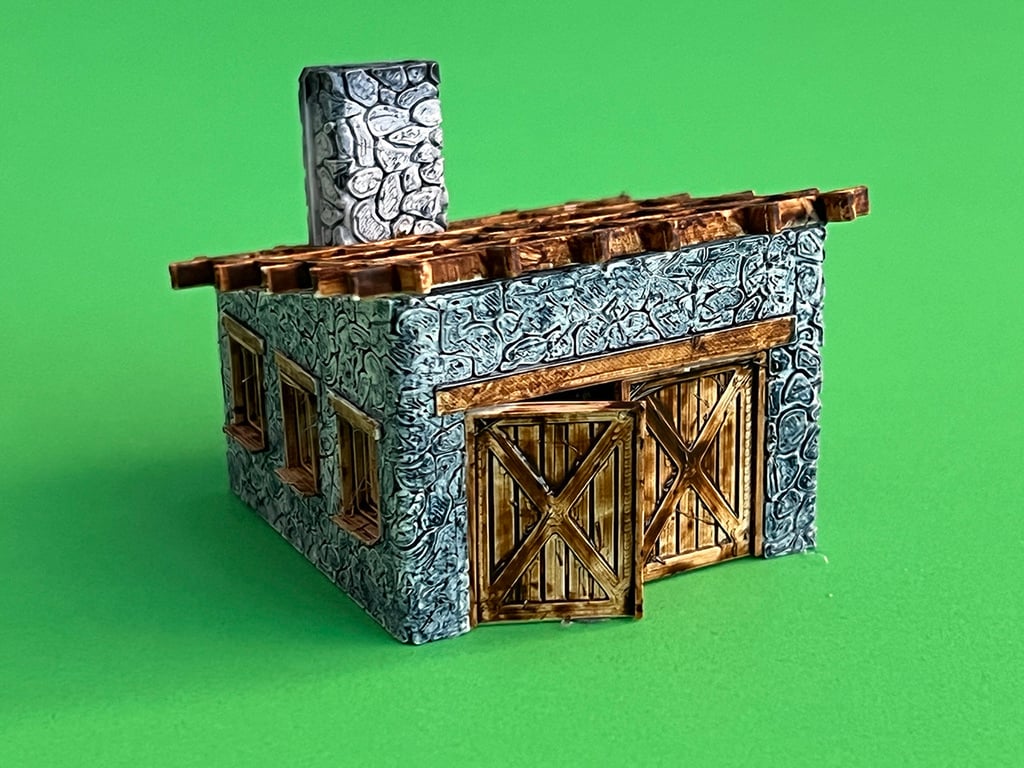 OLD BLACKSMITH SHOP HO SCALE