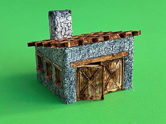 OLD BLACKSMITH SHOP HO SCALE | 3d print model