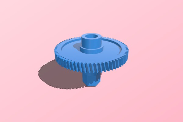 Шестерёнка для подушки-массажёра | 3d print model