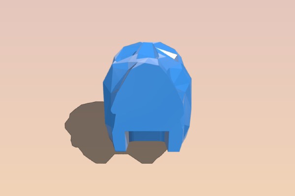 Planet Eclipse GTEK 160R Backcap Skull | 3d print model