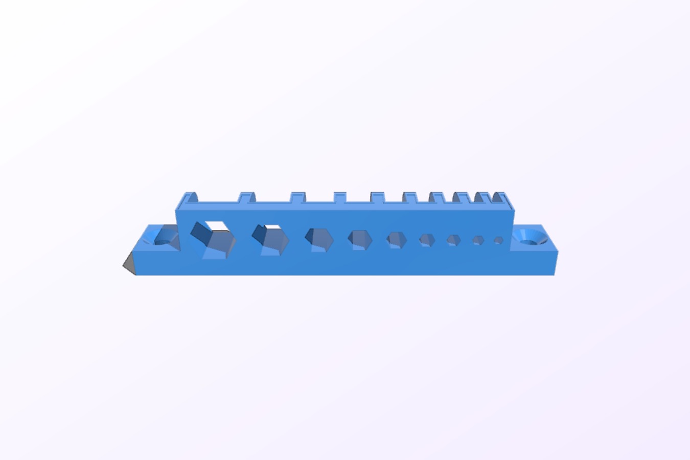 Hex key holder