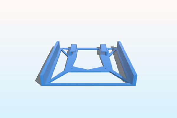 SSD Adapter 5.25 zu 2.5 | 3d print model