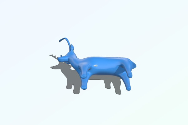 The Deer | 3d print model