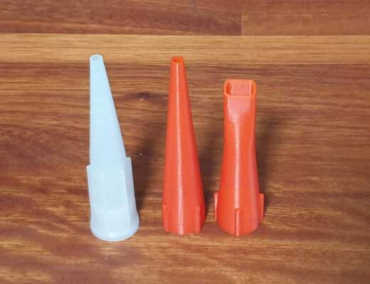 Sikaflex sealant nozzle (15mm thread) | 3d print model