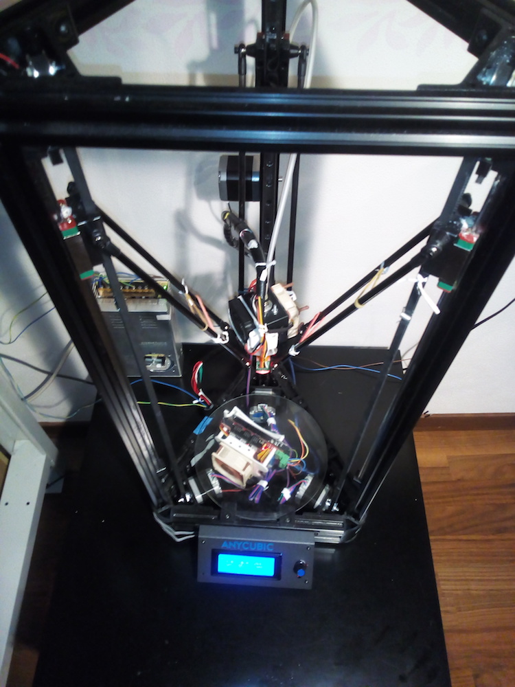 Anycubic Delta + RAMPS 1.4 + Fan 60mm