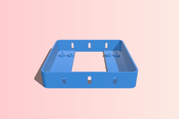 Intel NUC 2.5" HDD extension | 3d print model