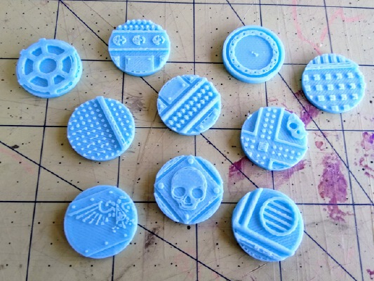 Imperialis 25mm Base Toppers | 3d print model