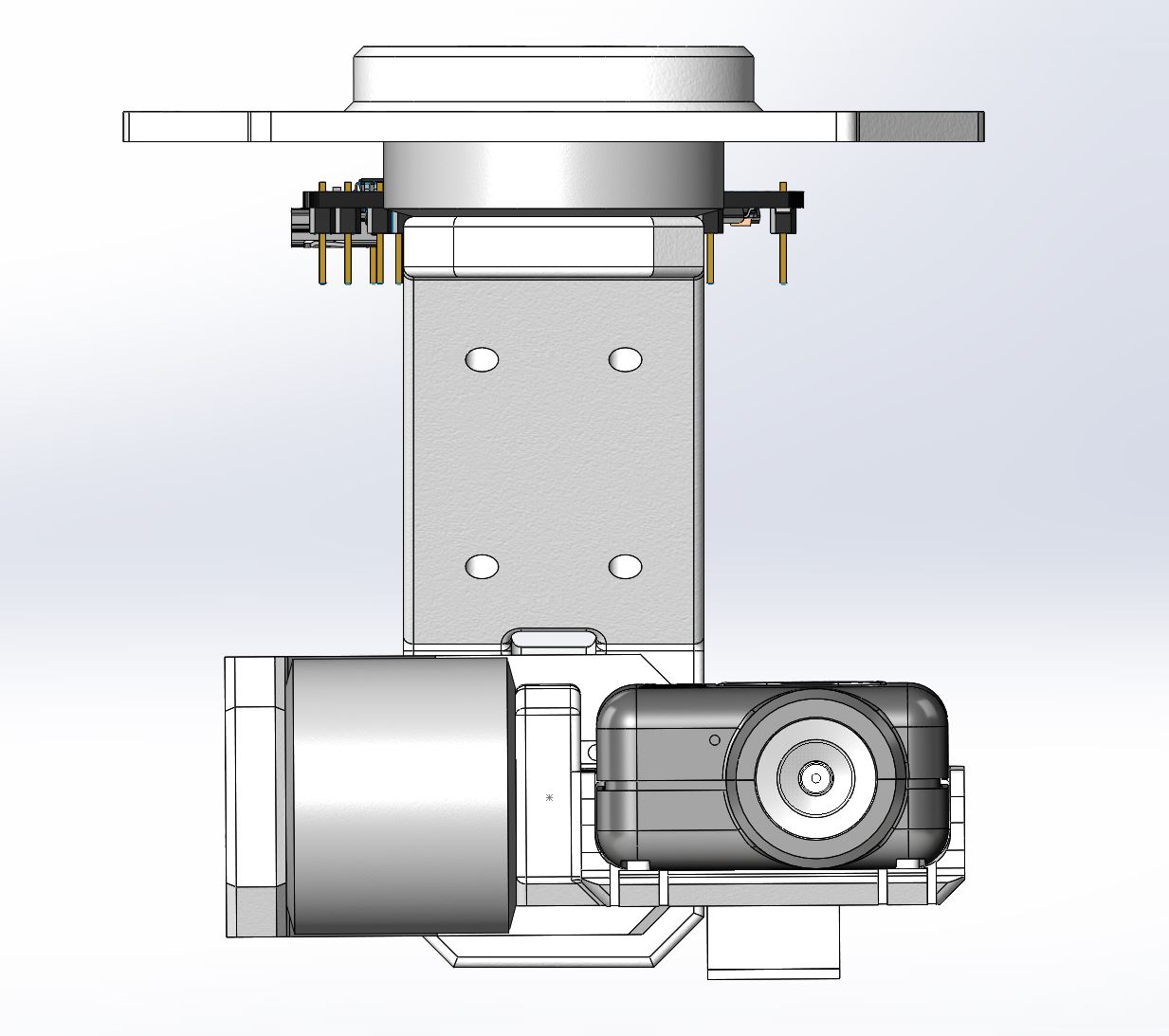 Mobius Action Camera 3-Axis Gimbal