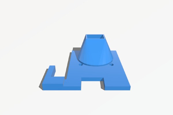 30mm Fan Shroud for Heavy Duty Sintron MK8 mount | 3d print model