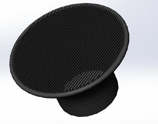 Velocity Stack - 50mm (Airfoil Profile) | 3d print model