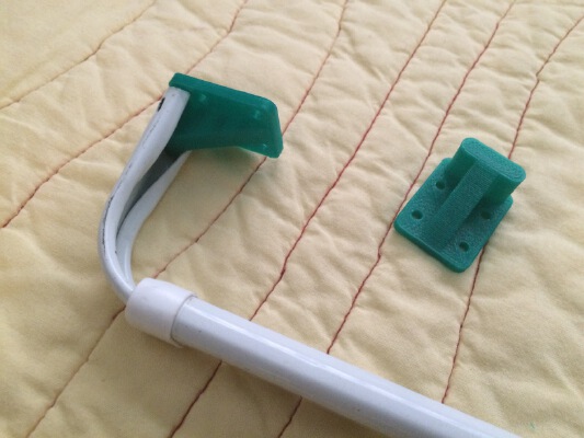 curtain rod holder | 3d print model
