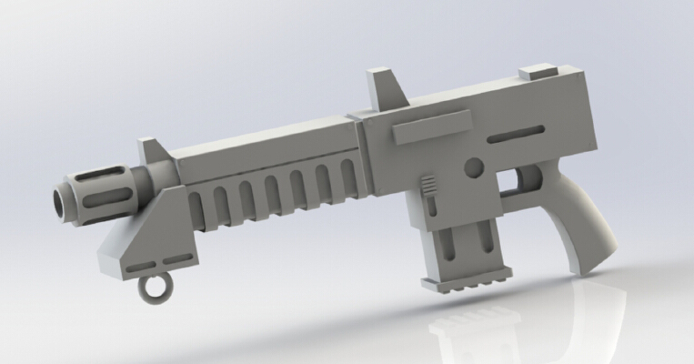 Autogun for warhamme 40k | 3d print model