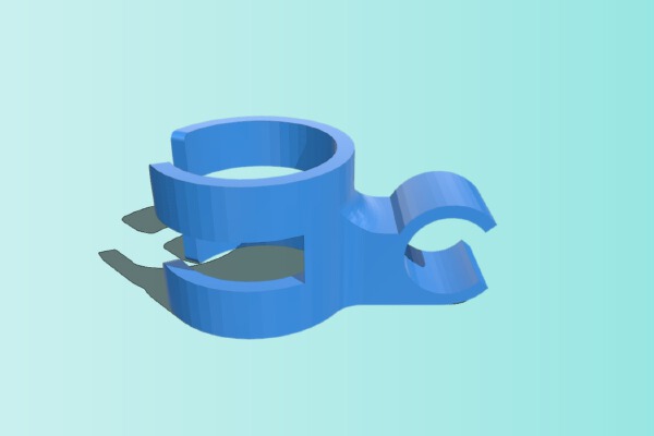 Finger Pen Holder (Horizontal) | 3d print model