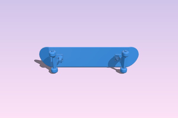SKATEBOARD | 3d print model