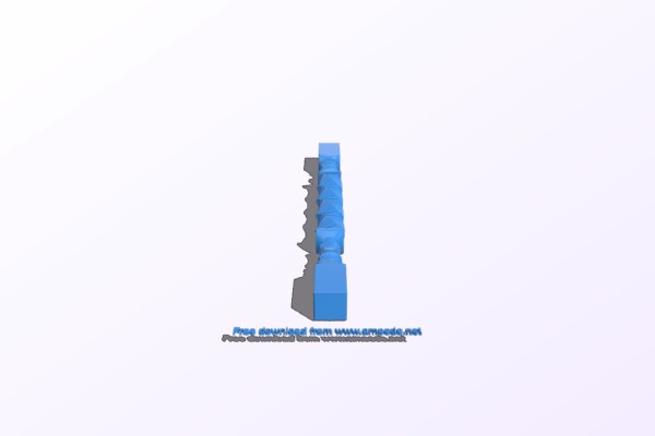 Column pattern | 3d print model