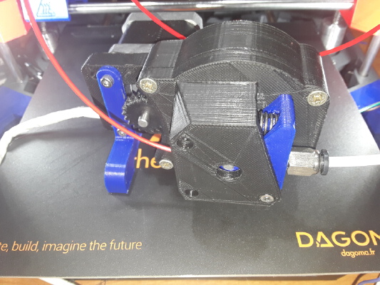 extruder reducté 3:1 bowden pour disco-easy | 3d print model