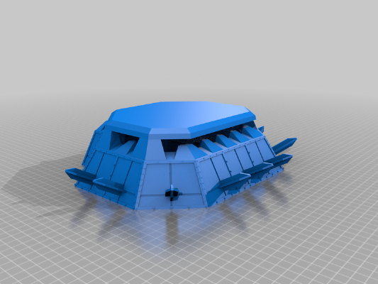 Iron Creed Trench (Infantry Bunker) | 3d print model