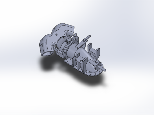 Water jet drive (Big) | 3d print model