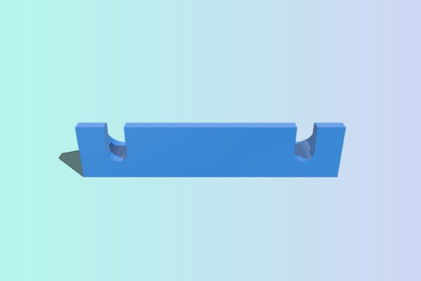 Vertex K8400 Small Corner part (K8400-HQP-SC) | 3d print model