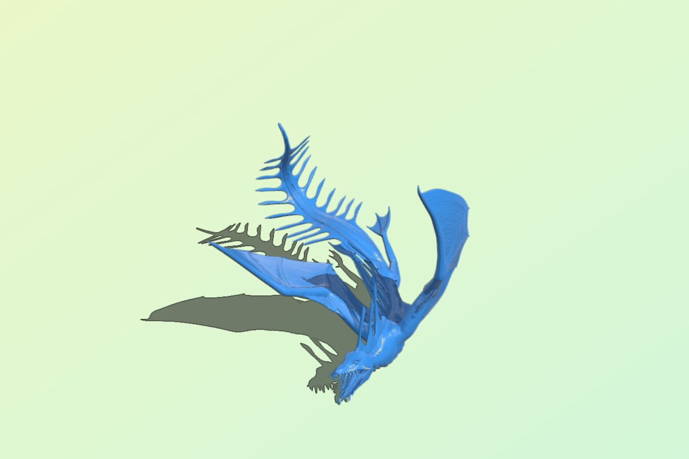 Dragon bones B0012376 3d model file for 3d printer