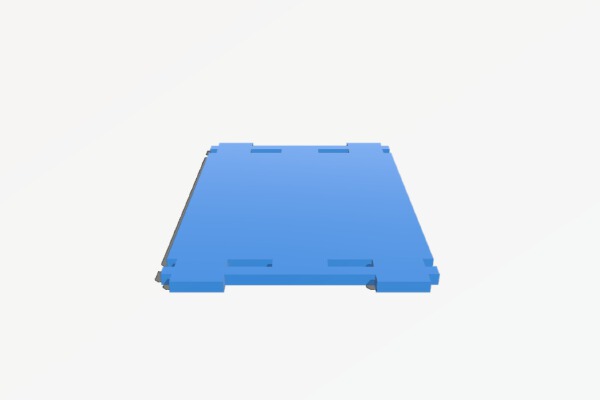 My Customized CCG Deck Box with Geared Pivoting Lid | 3d print model