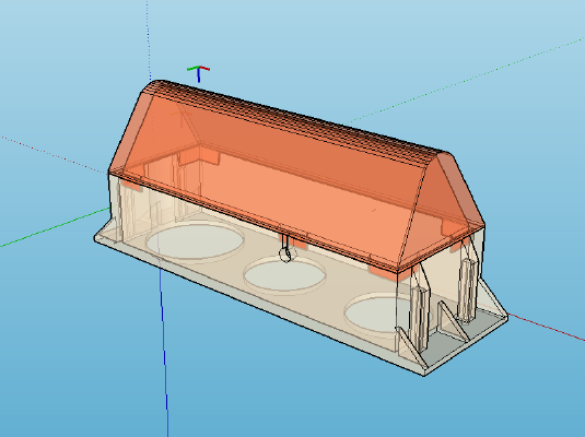 Marine Instrument back | 3d print model