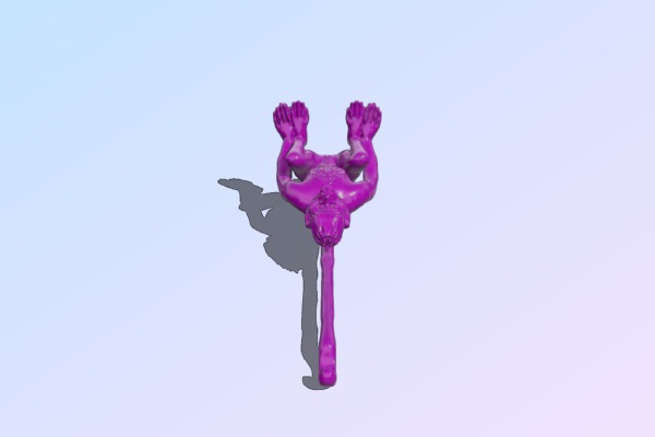Spider monkey – fridas pet | 3d print model