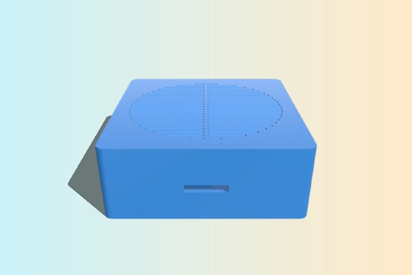 Door Chime Cover with space for the Netatmo Video Doorbell box | 3d print model