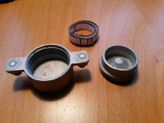 Fake Cover Dm 40mmx20mm | 3d print model