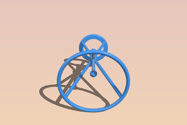 Cone Singularity Tealight Holder | 3d print model