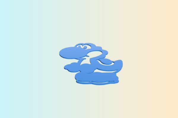 2D Yoshi | 3d print model