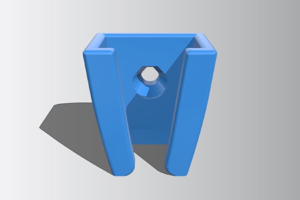 Needle Nose Pliers Wall-Mount (Long Nose Pliers, Needlenose) - No Supports | 3d print model