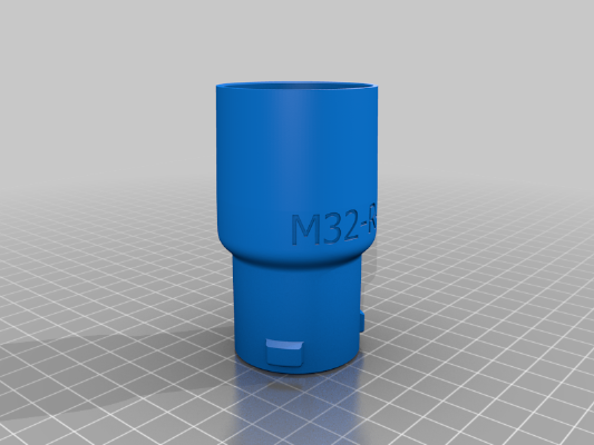 osVAC Adapter M32-R40 | 3d print model