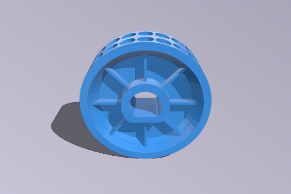 LJ48 - Custom Roller for Jang Seeder | 3d print model
