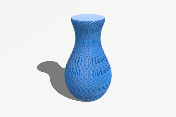 LARGE_BI_LINED_VASE | 3d print model