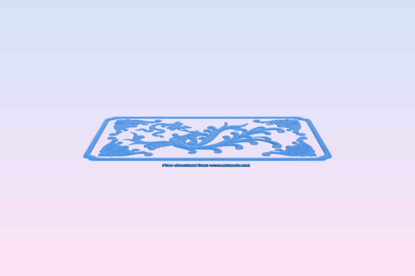 Door frame pattern