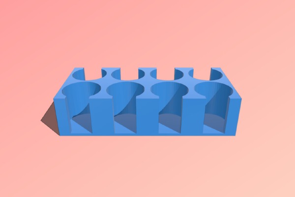 FFG LCG Core Set Insert - Medium Burger Token Holder | 3d print model
